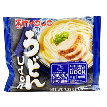 MYOJO UDON W/SOUP CHKN FLAVOR